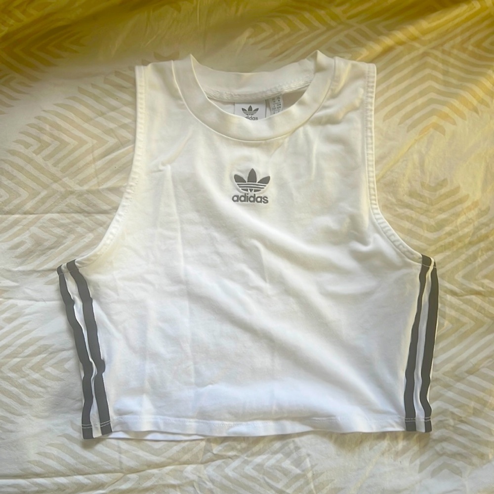 Adidas Cropped Tank Medium